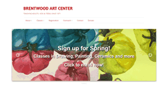 Desktop Screenshot of brentwoodart.com